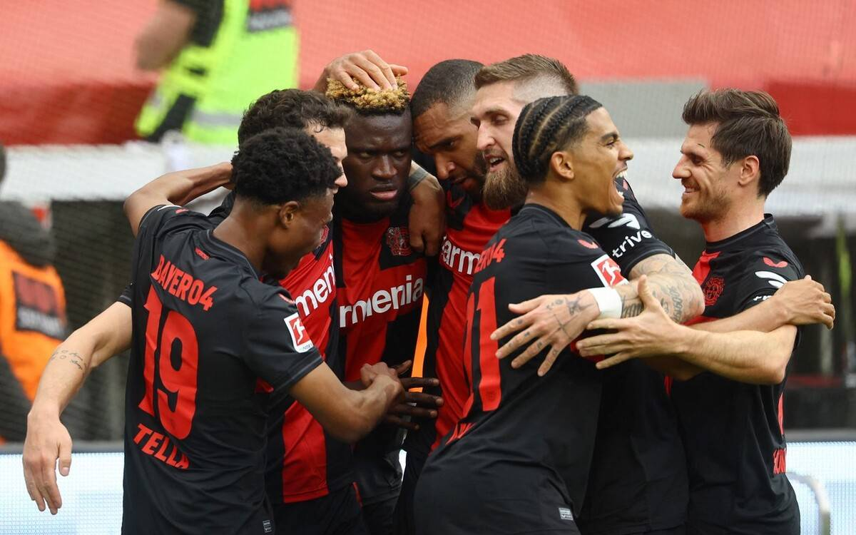 德甲最新积分报告：勒沃库森历史首冠 落后拜仁16分 弗莱堡险胜